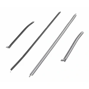 Front and Rear Door Beltline Window Felts - Outer - 69 Chevelle Convertible - Image 4 of 6