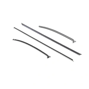 Front and Rear Door Beltline Window Felts - Outer - 69 Chevelle Coupe - Image 1 of 6