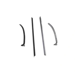 Front and Rear Door Beltline Window Felts - Outer - 69 Chevelle Coupe - Image 2 of 6
