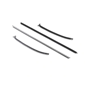 Front and Rear Door Beltline Window Felts - Outer - 69 Chevelle Coupe - Image 4 of 6