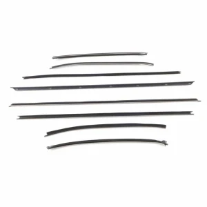Front and Rear Door Beltline Window Felts - 69 Chevelle Coupe - Image 2 of 6