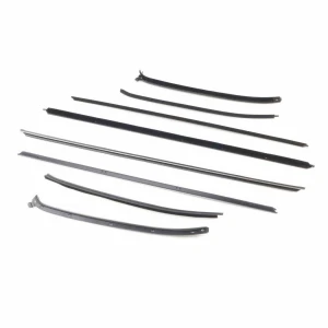 Front and Rear Door Beltline Window Felts - 69 Chevelle Coupe - Image 5 of 6