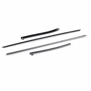 Front and Rear Door Beltline Window Felts - Outer - 70-72 Chevelle Convertible - Image 3 of 5
