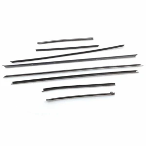 Front and Rear Door Beltline Window Felts - 70-72 Chevelle Convertible - Image 6 of 6