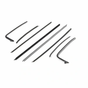 Front and Rear Door Beltline Window Felts - 70-72 Chevelle Coupe - Image 3 of 6