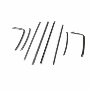 Front and Rear Door Beltline Window Felts - 70-72 Chevelle Coupe - Image 5 of 6