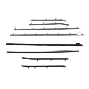 Front and Rear Door Beltline Window Felts - 67 Camaro Firebird Coupe - Image 1 of 7