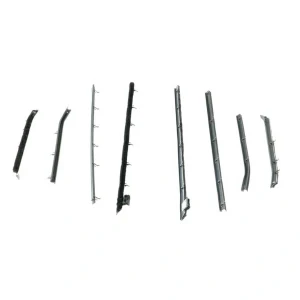 Front and Rear Door Beltline Window Felts - 67 Camaro Firebird Coupe - Image 4 of 7