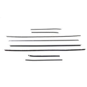 Front and Rear Door Beltline Window Felts - Inner & Outer - 68 Camaro Coupe w/ Standard Interior & Special Belt Moldings - Image 1 of 7