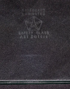 Windshield - Green Tint - 67-76 A-Body 2DR Hardtop & Convertible - Image 3 of 3