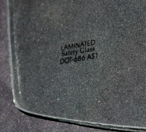Windshield without Antenna - Clear - 68-72 GM A-Body Coupe & 2DR Sedan - Image 3 of 3