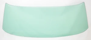 Windshield without Tint Band - Green Tint - 67-69 Camaro Firebird Coupe - Image 1 of 3