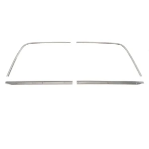 1973 Chevy Nova Back Glass Molding Set - 68-74 Chevy II Nova 2DR Coupe