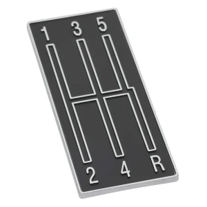 Console Shift Plate Emblem - 5 Speed - 68-69 Camaro - Image 1 of 6