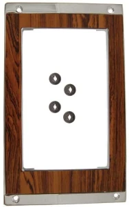 Console Shift Plate - Woodgrain - Automatic Transmission - 69 Camaro - Image 1 of 2