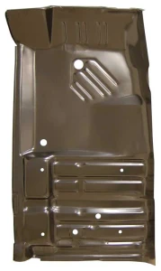 Front Floor Pan Half w/ Flange - LH - 70 Dodge Plymouth E-Body - Image 1 of 3