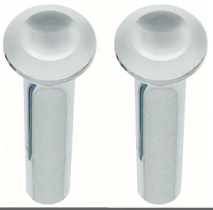 1965 Dodge Polara Door Lock Knob - Chrome - Pair - 64-74 Dodge Plymouth A-Body B-Body