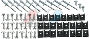 1972 Dodge Charger Air Grabber Mounting Bolt Kit - 70-72 Road Runner GTX; 71-72 Charger