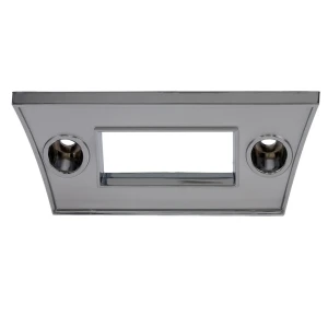 Radio Bezel - Chrome - 66 Chevelle El Camino - Image 1 of 4