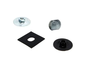 Door Glass Mounting Hardware Kit - LH or RH - 67 Camaro Firebird - Image 2 of 3