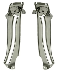 1968 Pontiac Trans Am Quarter Window Tracks - Pair - 67-69 Camaro Firebird