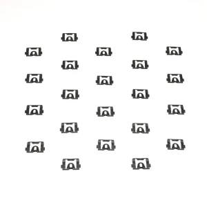 Back Glass Molding Clip Set - 22pcs - 70-74 Camaro Firebird