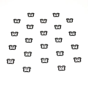 Back Glass Molding Clip Set - 22pcs - 70-74 Camaro Firebird - Image 3 of 4