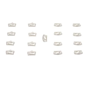 Windshield Molding Clip Set - 17pcs - 75-81 Camaro Firebird - Image 3 of 4