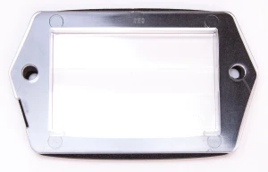License Lamp Lens w/ Gasket - 70-73 Camaro - Image 3 of 3
