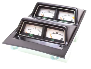 Console Gauge Assembly with Volt Meter - 68-69 Camaro - Image 1 of 6