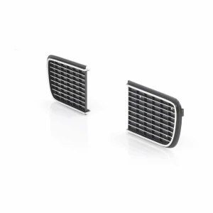 Headlamp Door Covers - Chrome Assemblies - Pair - 68 Camaro Rally Sport - Image 2 of 6
