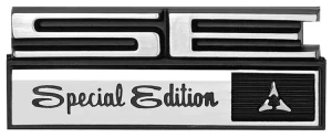 Quarter Panel Emblem - SE Special Edition - LH or RH - 67 Coronet 70 Charger - Image 1 of 2