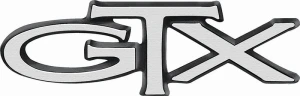 Fender Emblem - GTX - LH or RH - 67 Belvedere GTX - Image 1 of 2