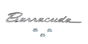 Fender Emblem - "Barracuda" - LH or RH - 68 Barracuda - Image 1 of 3