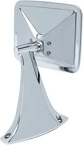 Outside Mirror - Assembly with Hardware - LH - 70-72 Chevy GMC Truck Blazer Jimmy Suburban - Image 2 of 2