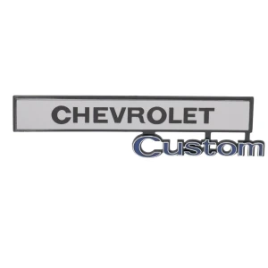 Glove Box Door Emblem - Chevrolet Custom - 69-72 Chevy Truck - Image 1 of 4
