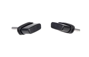 Outside Door Handle Push Button Kit - Black - 66-67 Dodge Plymouth B-Body - Image 1 of 3
