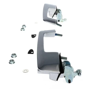 Exterior Door Handles - Inward - Chrome - Pair - 68-70 Dodge Plymouth B-Body - Image 3 of 7