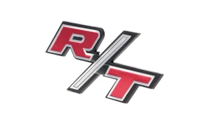 Hood Scoop Side Emblem - R/T with Mounting Studs - LH or RH - 70 Dodge Charger - Image 2 of 3