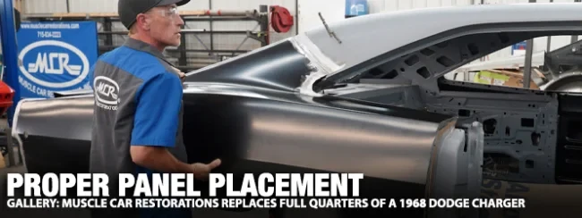 MCR Replaces a Full Quarter Panel on a 1968 Dodge Charger