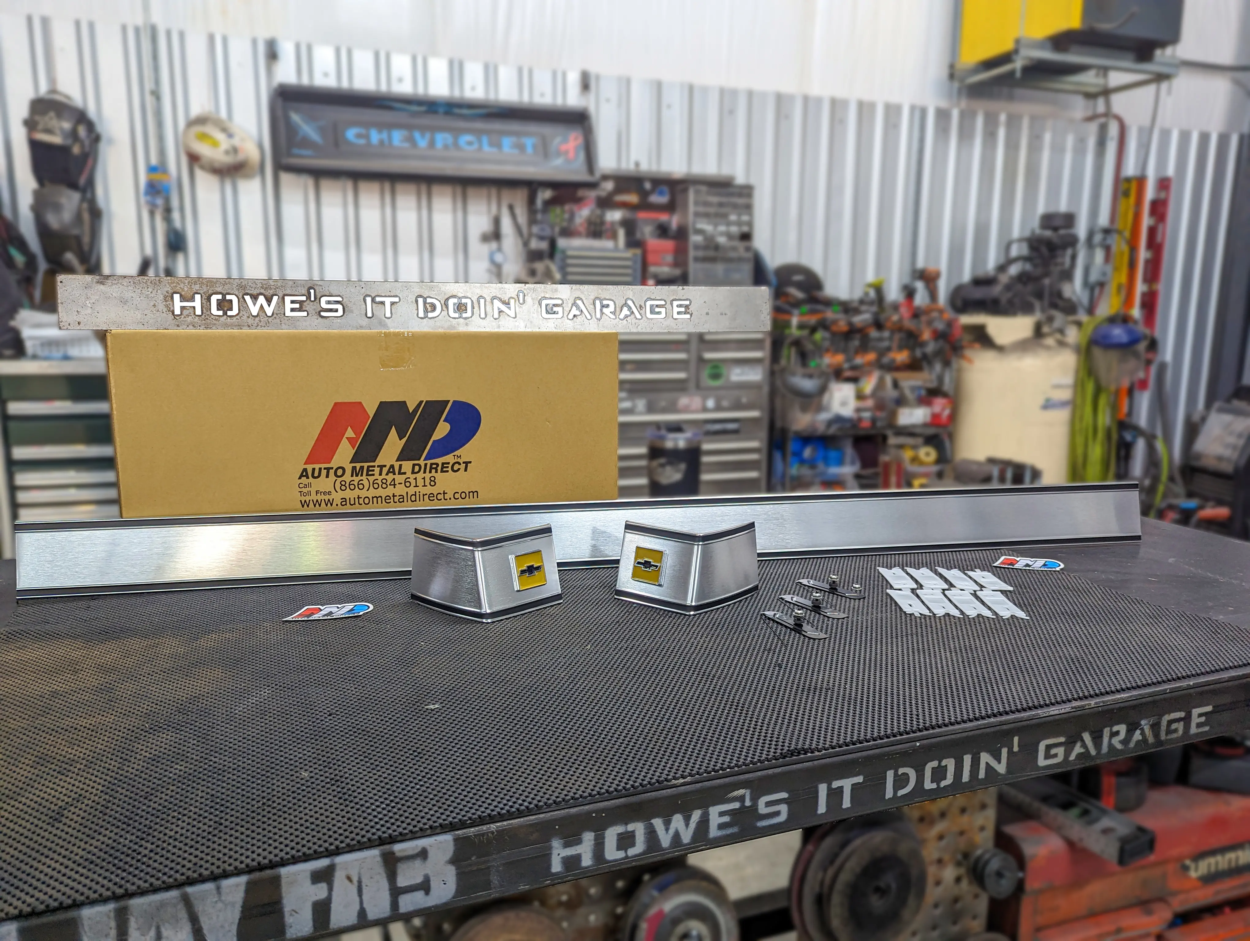 New Squarebody Back Cab Molding by AMD
