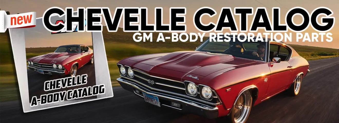 All New AMD Chevelle Restoration Parts Catalog