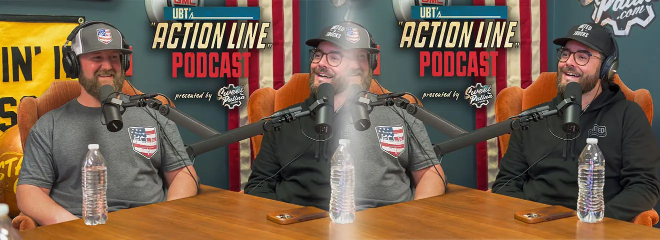 ACTION LINE Podcast: Trevor Evans Brings 800HP Squarebody Energy to United By Trucks