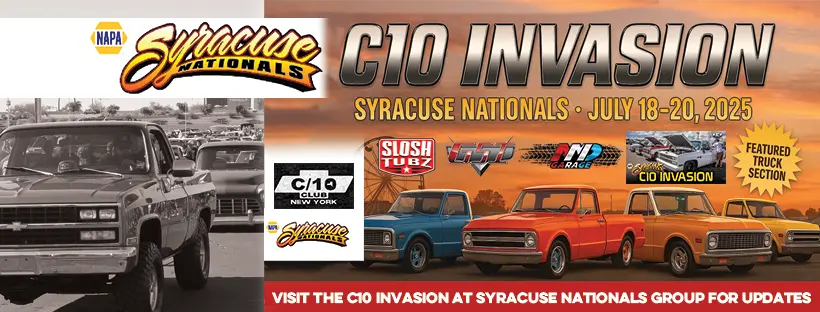 AMD Joins C10 Club New York and C10 Club Maryland for C10 Invasion at Syracuse Nationals