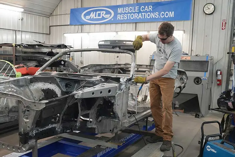 Factory-Correct Repairs for a Classic Mopar a 1971 Challenger Convertible A-Pillar Splice