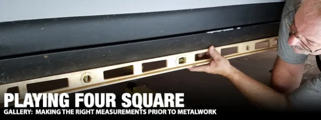 1970 Super Bee Measuring For Metalwork