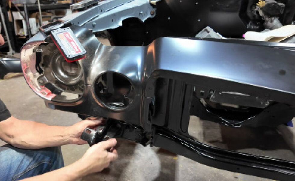 Camaro inner bumper bracket installation